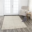 Alora Decor Demure 8' x 10' Solid Beige/Beige Hand-Loomed Area Rug