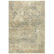 Alora Decor Euphoria 9' x 12' Damask Beige/Gray/Rust/Blue Hybrid Area Rug