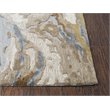 Alora Decor Flare 5' x 8' Beige/Blue/Grey/Taupe/Gold Hand-Tufted Area Rug