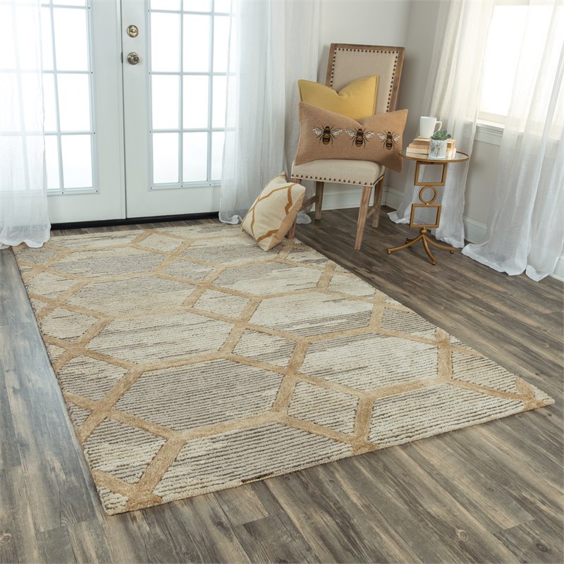 Alora Decor Honey 5'x7'6