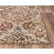 Alora Decor Euphoria 9' x 12' Beige/Brown/Beige/Brown/Rust Hybrid Area Rug