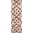 Alora Decor Holland 8' x 10' Geometric Blue/Ivory Hand-Tufted Area Rug