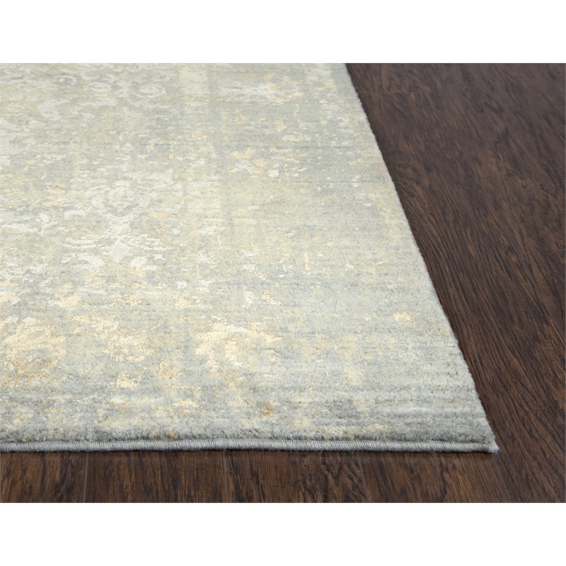 Alora Decor Essential 10' x 13' Classic/Modeled Beige/Ivory Hybrid Area Rug
