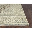 Alora Decor Essential 8' x 10' Medallion/Scroll Beige/Ivory Hybrid Area Rug