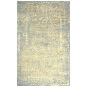 Alora Decor Essential 9' x 12' Classic/Modeled Beige/Ivory Hybrid Area Rug