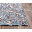 Alora Decor Infinity 9' x 12' Classical Blue/Beige/Ivory Hybrid Area Rug
