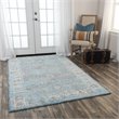 Alora Decor Infinity 5' x 8' Classical Blue/Beige/Ivory Hybrid Area Rug