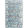 Alora Decor Infinity 5' x 8' Classical Blue/Beige/Ivory Hybrid Area Rug