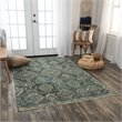 Alora Decor Intrepid 10' x 13' Classical Blue/Beige/Ivory Hybrid Area Rug