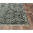 Alora Decor Intrepid 10' x 13' Classical Blue/Beige/Ivory Hybrid Area Rug