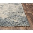 Alora Decor Intrepid 10' x 13' Classical Blue/Gray/Ivory Hybrid Area Rug