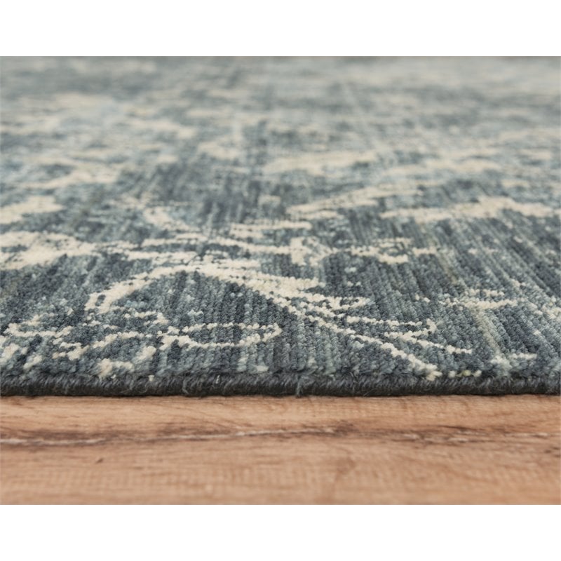 Alora Decor Intrepid 8' x 10' Classical Blue/Gray/Ivory Hybrid Area Rug