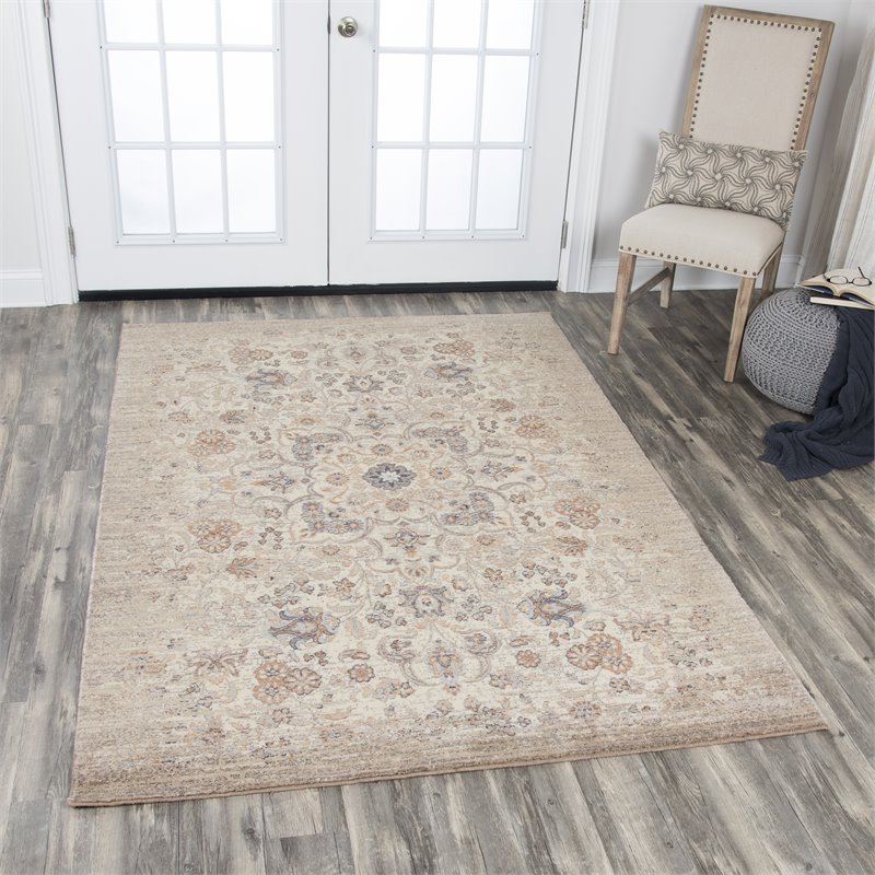 Alora Decor Euphoria 10' x 13' Multi-Color Hybrid Rug