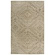 Alora Decor Emerson 8' x 10' Diamond Brown/Gray/Rust/Blue Hand-Tufted Area Rug