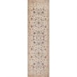 Alora Decor Euphoria 8' x 10' Distress Beige/Brown/Rust Hybrid Area Rug