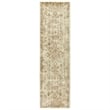 Alora Decor Euphoria 8' x 10' Distress Beige/Brown/Rust Hybrid Area Rug