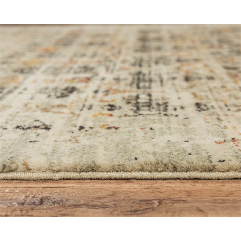 Alora Decor Infinity 5' x 8' Classical Beige/Brown/Apricot/Ivory Hybrid Area Rug