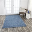 Alora Decor Emerson 8' x 10' Diamond Blue/Gray/Rust/Blue Hand-Tufted Area Rug