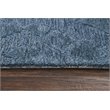 Alora Decor Emerson 8' x 10' Diamond Blue/Gray/Rust/Blue Hand-Tufted Area Rug
