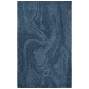 Alora Decor Emerson 5' x 8' Abstract Blue/Gray/Rust/Blue Hand-Tufted Area Rug