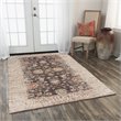 Alora Decor Infinity 9' x 12' Classical Brown/Beige/Apricot Hybrid Area Rug