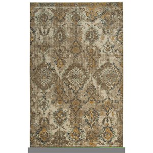 Alora Decor Intrepid 10' x 13' Classical Beige/Brown/Ivory/Green Hybrid Area Rug