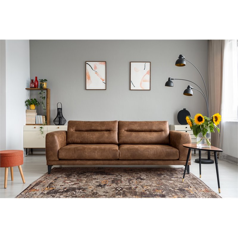 Alora Decor Infinity 10' x 13' Classical Brown/Beige/Apricot Hybrid Area Rug