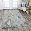 Alora Decor Geneva 8' x 10' Geometric Natural/Ivory Hand-Tufted Area Rug
