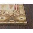 Alora Decor Itasca 8' x 10' Patchwork Brown/Green/Beige/Red Hand-Tufted Area Rug