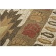 Alora Decor Itasca 8' x 10' Patchwork Brown/Green/Beige/Red Hand-Tufted Area Rug