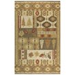 Alora Decor Itasca 8' x 10' Patchwork Brown/Green/Beige/Red Hand-Tufted Area Rug
