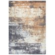 Alora Decor Euphoria 10' x 13' Abstract Gray/Gray/Rust/Blue Hybrid Area Rug