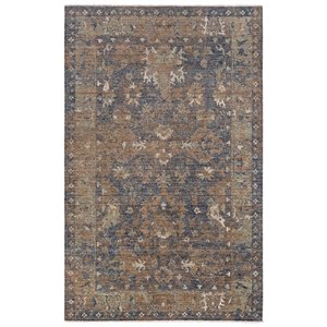 Alora Decor Intrepid 8' x 10' Classical Charcoal/Beige/Ivory Hybrid Area Rug