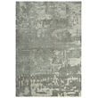 Alora Decor Euphoria 8' x 10' Abstract Gray/Gray/Rust/Blue Hybrid Area Rug