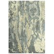 Alora Decor Euphoria 8' x 10' Abstract Gray/Gray/Rust/Blue Hybrid Area Rug