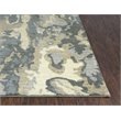 Alora Decor Euphoria 9' x 12' Abstract Gray/Gray/Rust/Blue Hybrid Area Rug
