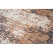 Alora Decor Euphoria 3' x 5' Abstract Gray/Gray/Rust/Blue Hybrid Area Rug