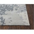 Alora Decor Flare 5' x 8' Abstract Grey/Dk Grey Hand-Tufted Area Rug