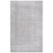 Alora Decor Demure 9' x 12' Solid Gray/Gray Hand-Loomed Area Rug