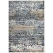 Alora Decor Elect 8' x 10' Lt. Gray/Blue/Brown Power-Loomed/Hybrid Area Rug