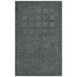 Alora Decor Emerson 5' x 8' Squares Dk. Grey/Gray/Rust/Blue Hand-Tufted Area Rug
