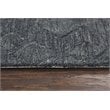 Alora Decor Emerson 5' x 8' Diamond Dk. Grey/Gray/Rust/Blue Hand-Tufted Area Rug