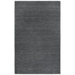 Alora Decor Emerson 5' x 8' Solid Dk. Grey/Gray/Rust/Blue Hand-Tufted Area Rug