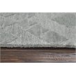 Alora Decor Emerson 8' x 10' Diamond Grey/Gray/Rust/Blue Hand-Tufted Area Rug