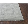 Alora Decor Emerson 8' x 10' Squares Grey/Gray/Rust/Blue Hand-Tufted Area Rug