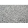 Alora Decor Emerson 8' x 10' Squares Grey/Gray/Rust/Blue Hand-Tufted Area Rug