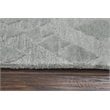Alora Decor Emerson 5' x 8' Diamond Grey/Gray/Rust/Blue Hand-Tufted Area Rug
