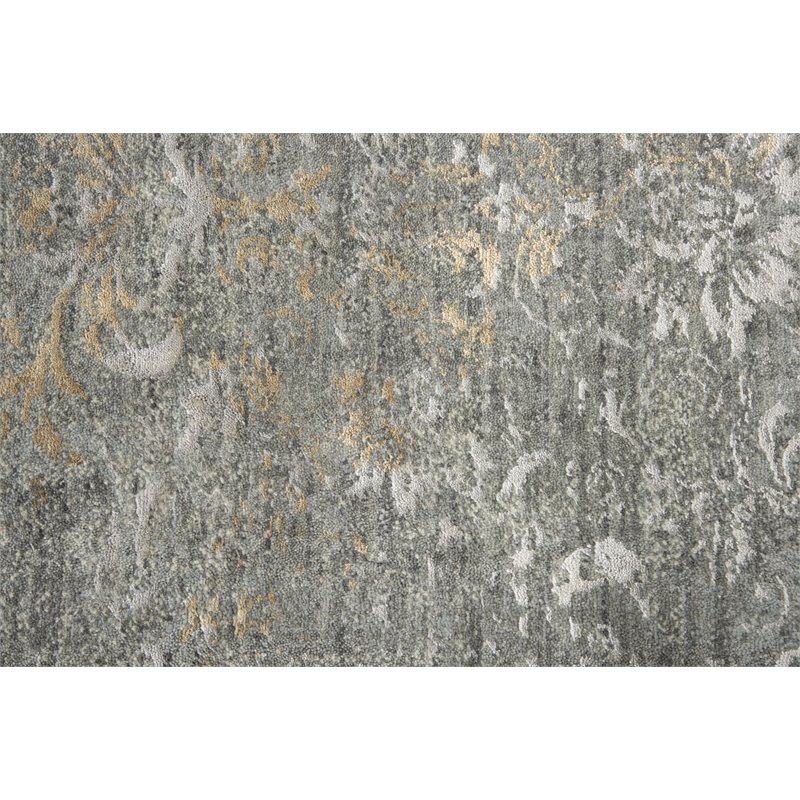 Alora Decor Essential 10' x 13' Classic/Modeled Gray/Ivory Hybrid Area Rug