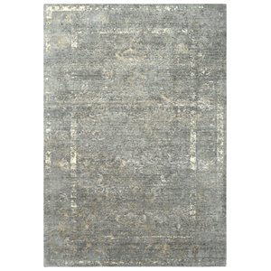 Alora Decor Essential 10' x 13' Classic/Modeled Gray/Ivory Hybrid Area Rug