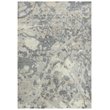 Alora Decor Essential 10' x 13' Abstract Gray/Ivory Hybrid Area Rug